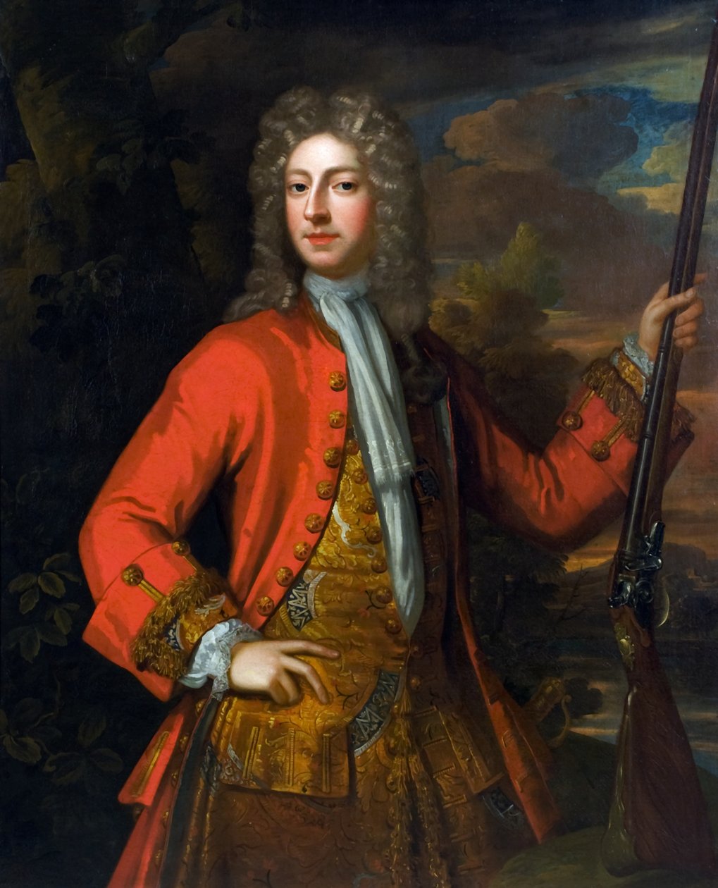 John Stuart of Dalguise by Godfrey (follower of) Kneller
