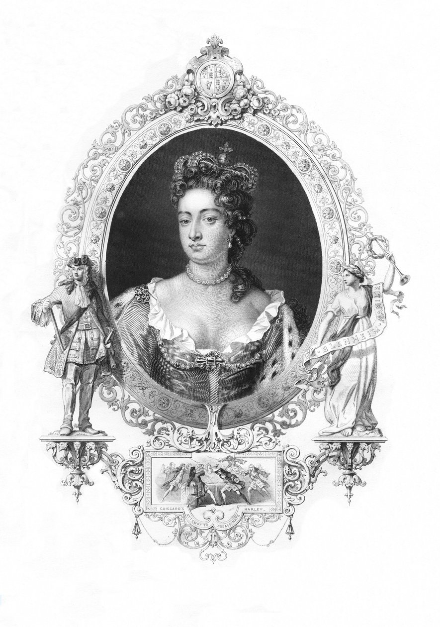 Anne, Queen of Great Britain by Godfrey Kneller