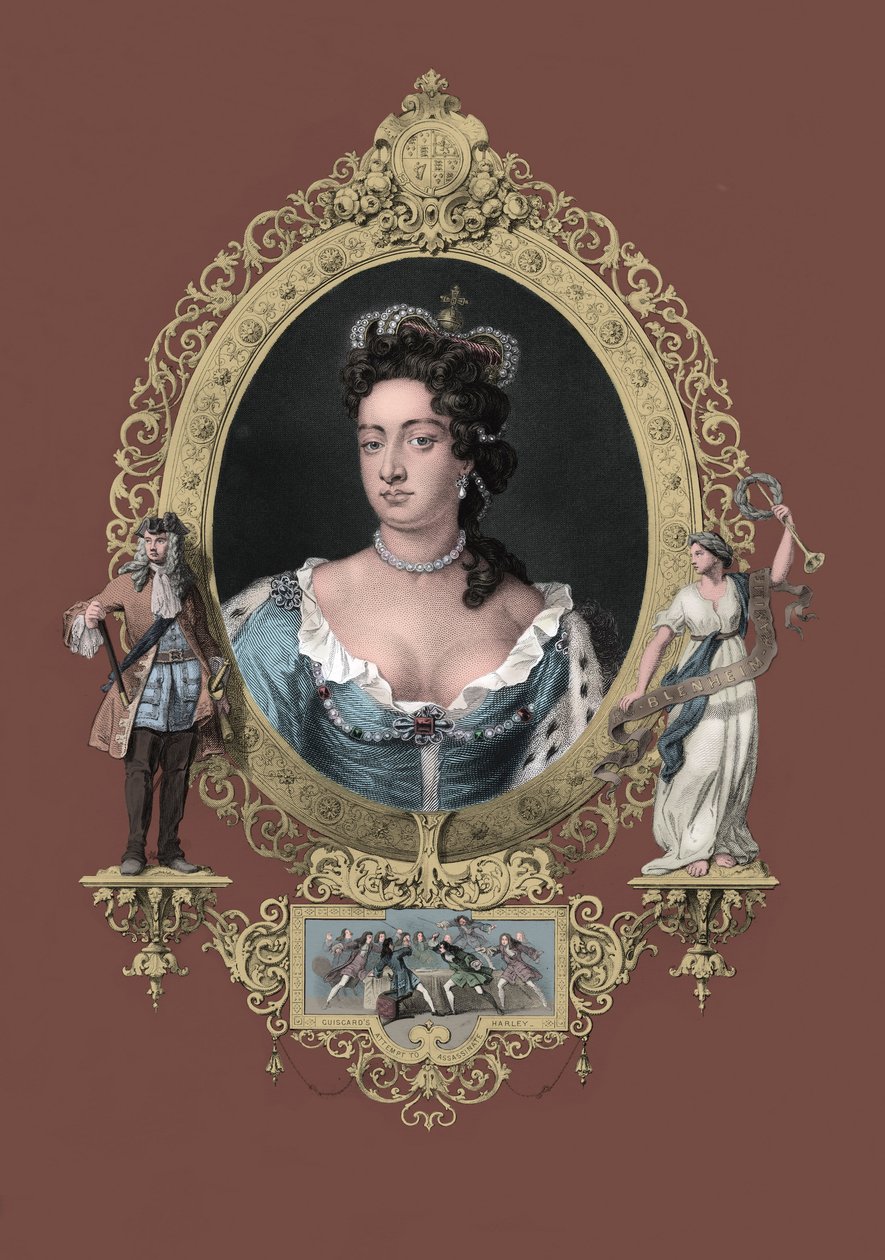 Anne Queen of Great Britain by Godfrey Kneller