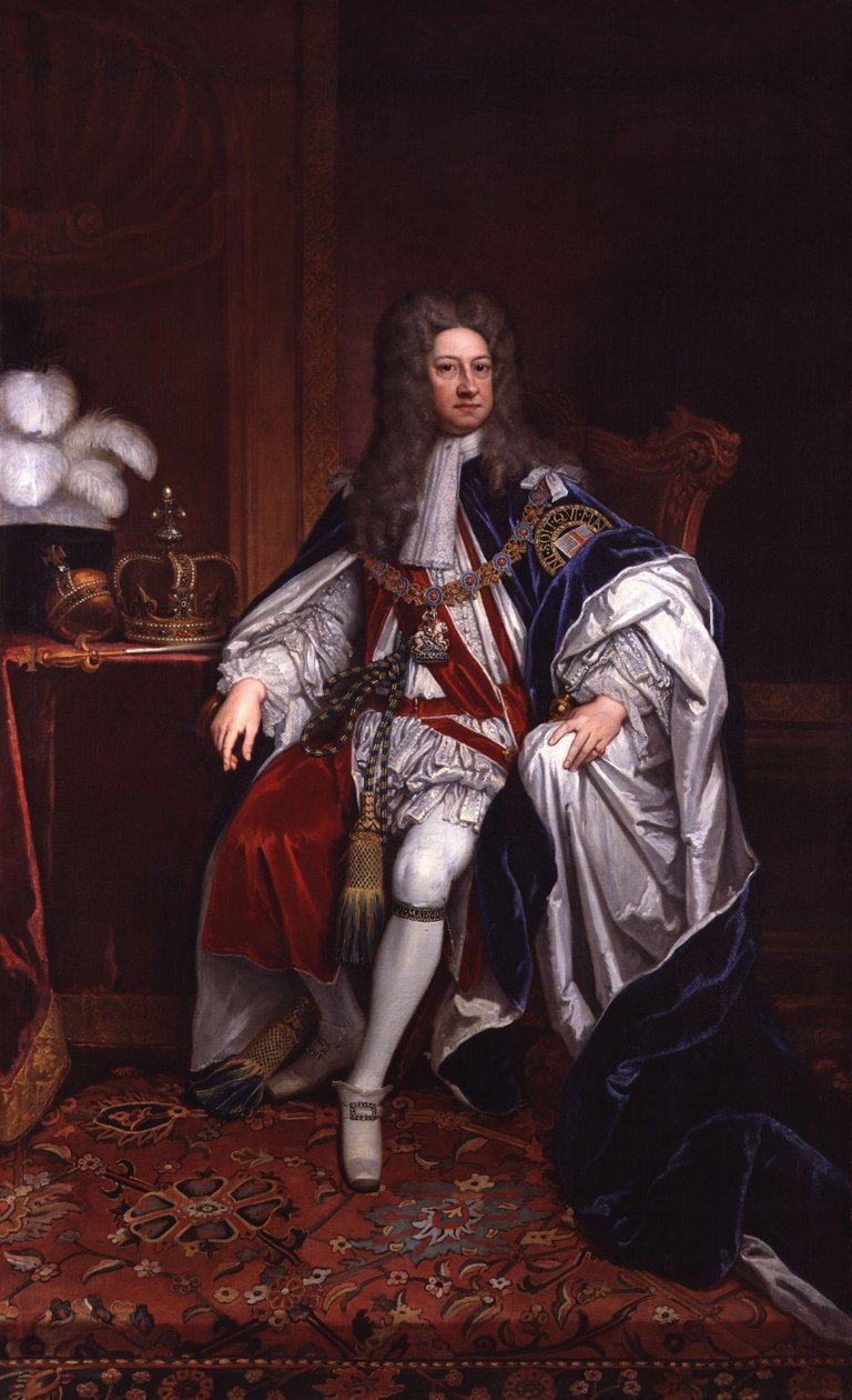King George I by Godfrey Kneller