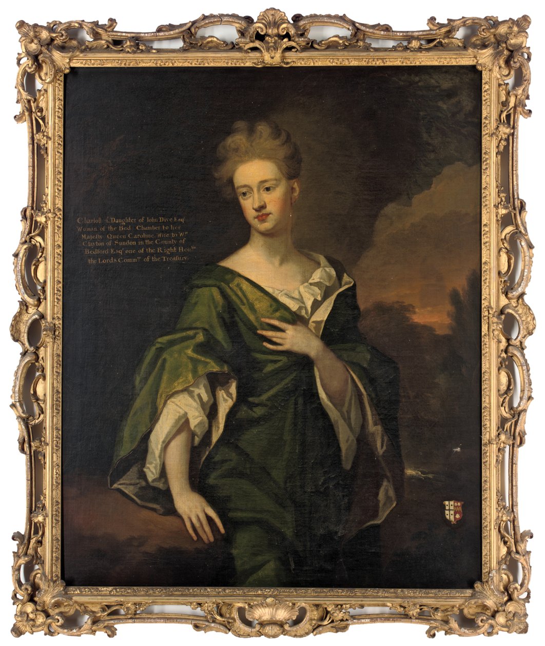 Portrait of Charlotte Clayton by Godfrey Kneller