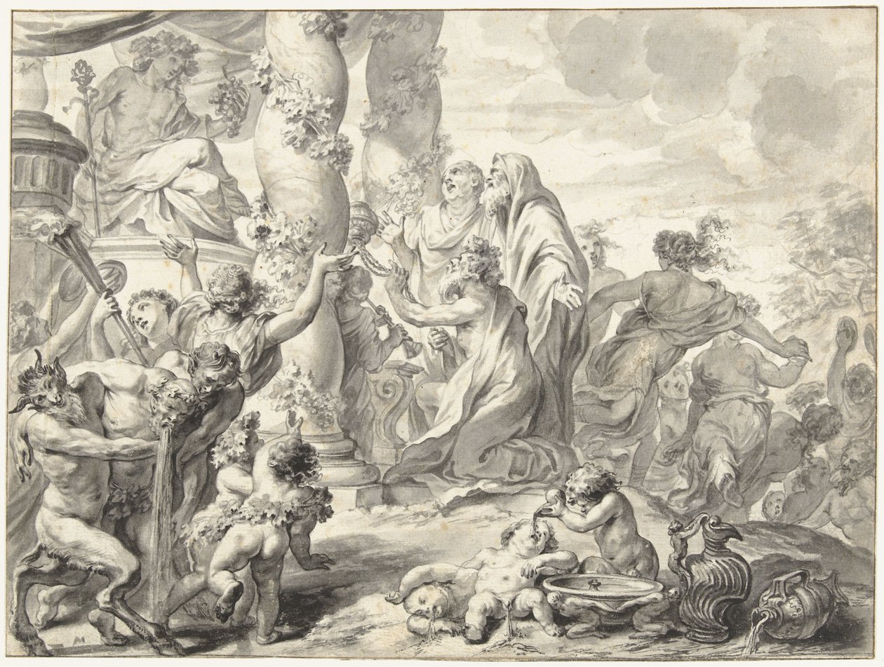 The Sacrifice of Bacchus by Godfried Maes