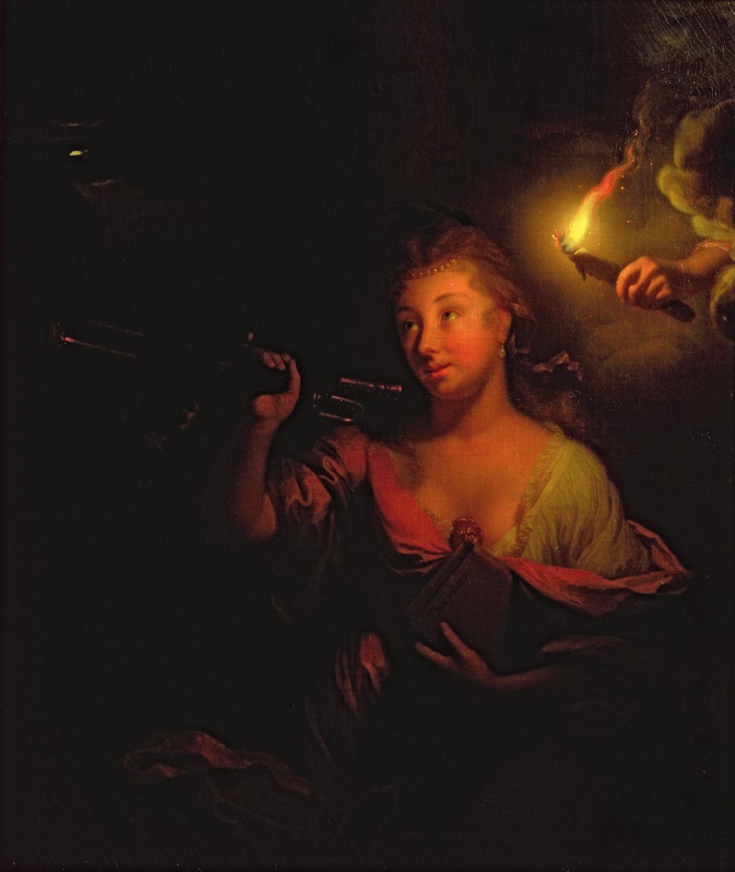 Fame by Godfried Schalcken