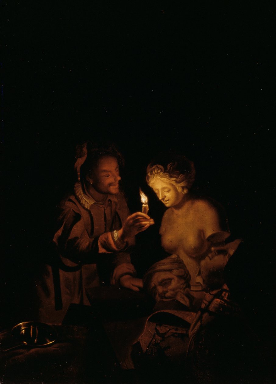 Pygmalion and Galatea by Godfried Schalcken