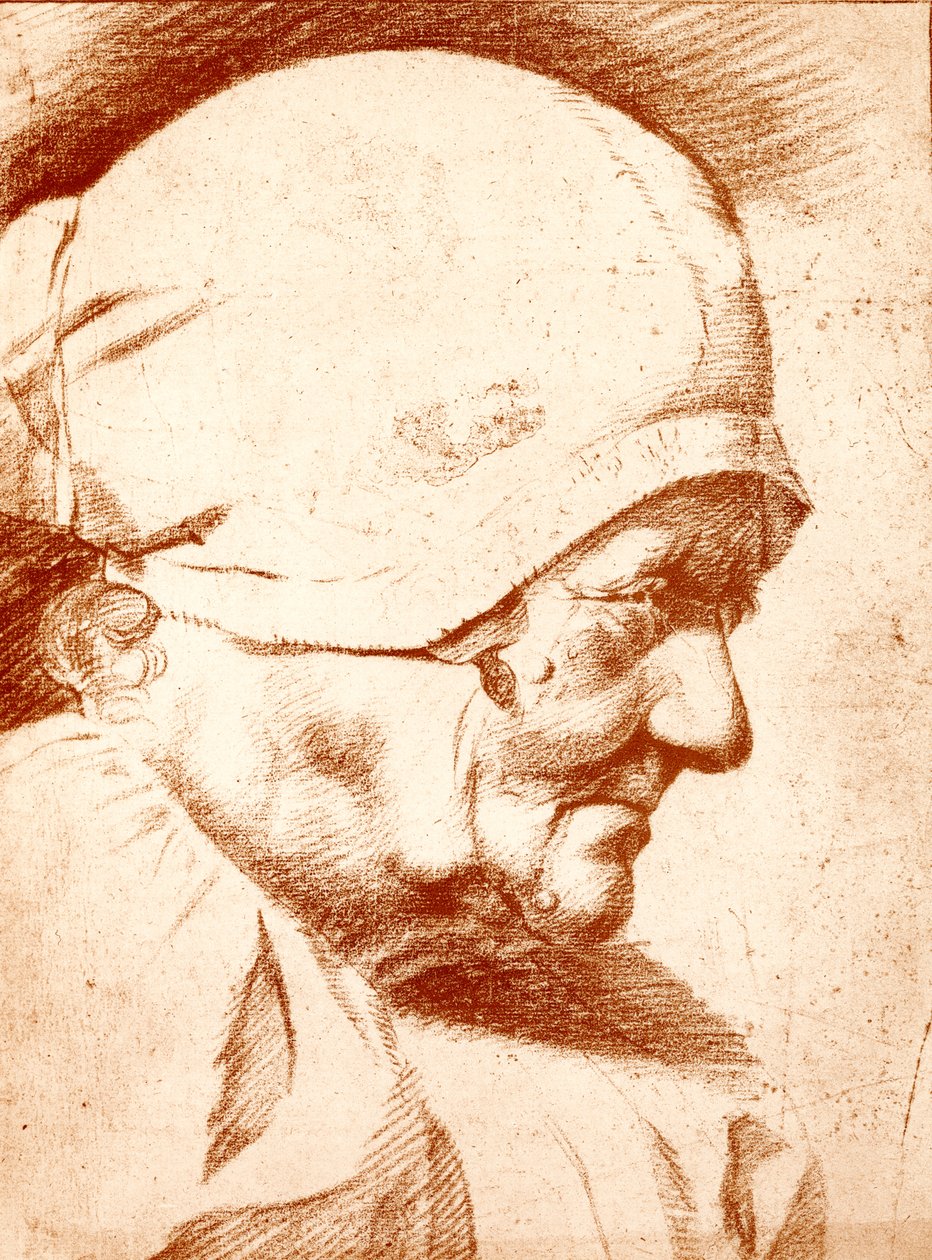 Head of an Old Woman by Godfried Schalcken