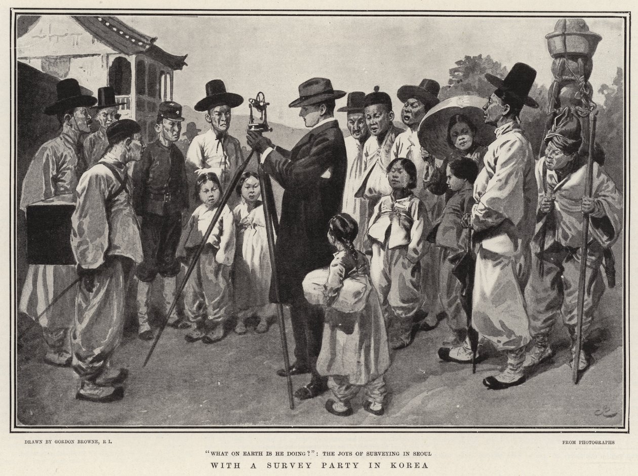 With a Survey Party in Korea by Gordon Frederick Browne