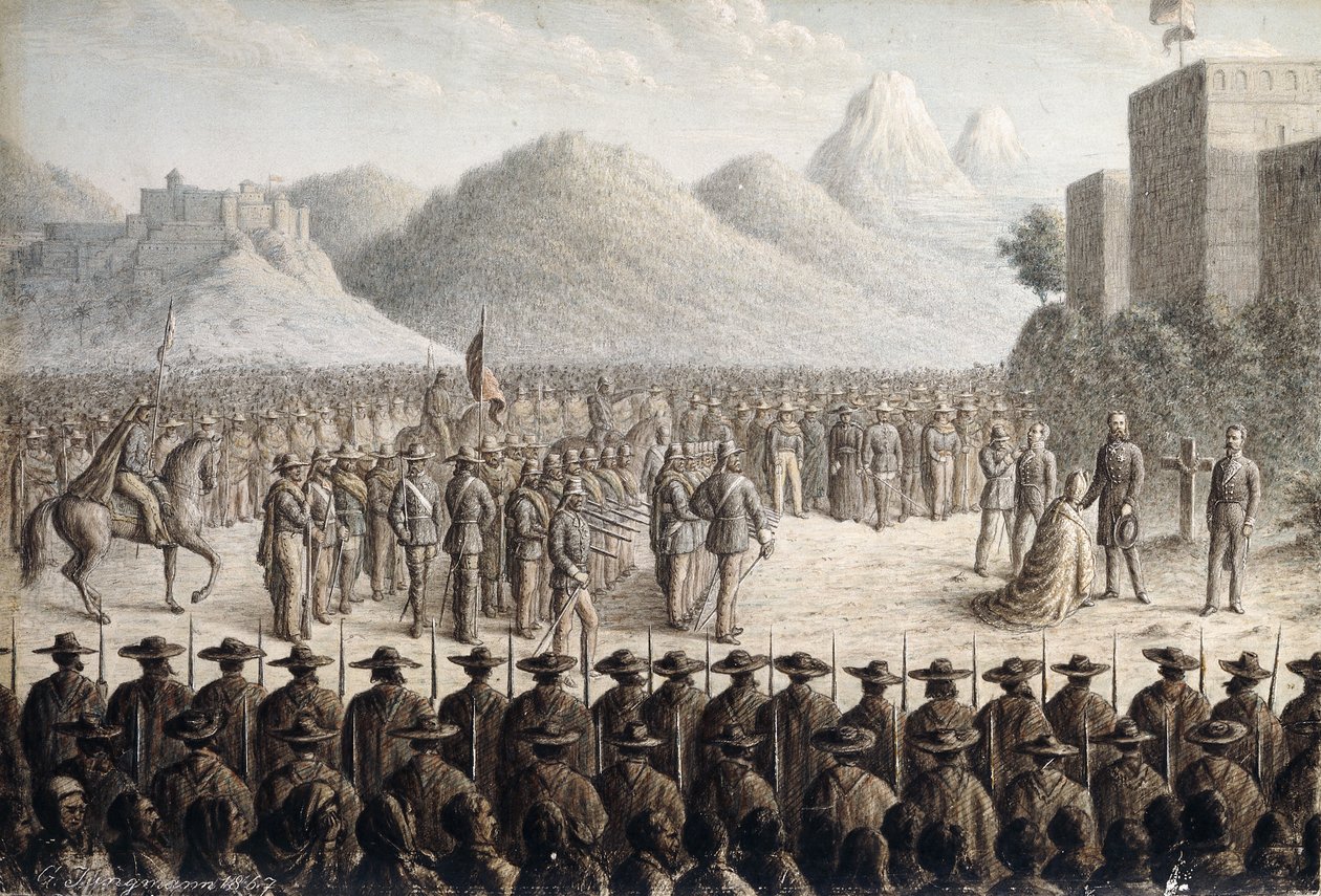 The Execution of Emperor Maximilian by Gottlob Jungman