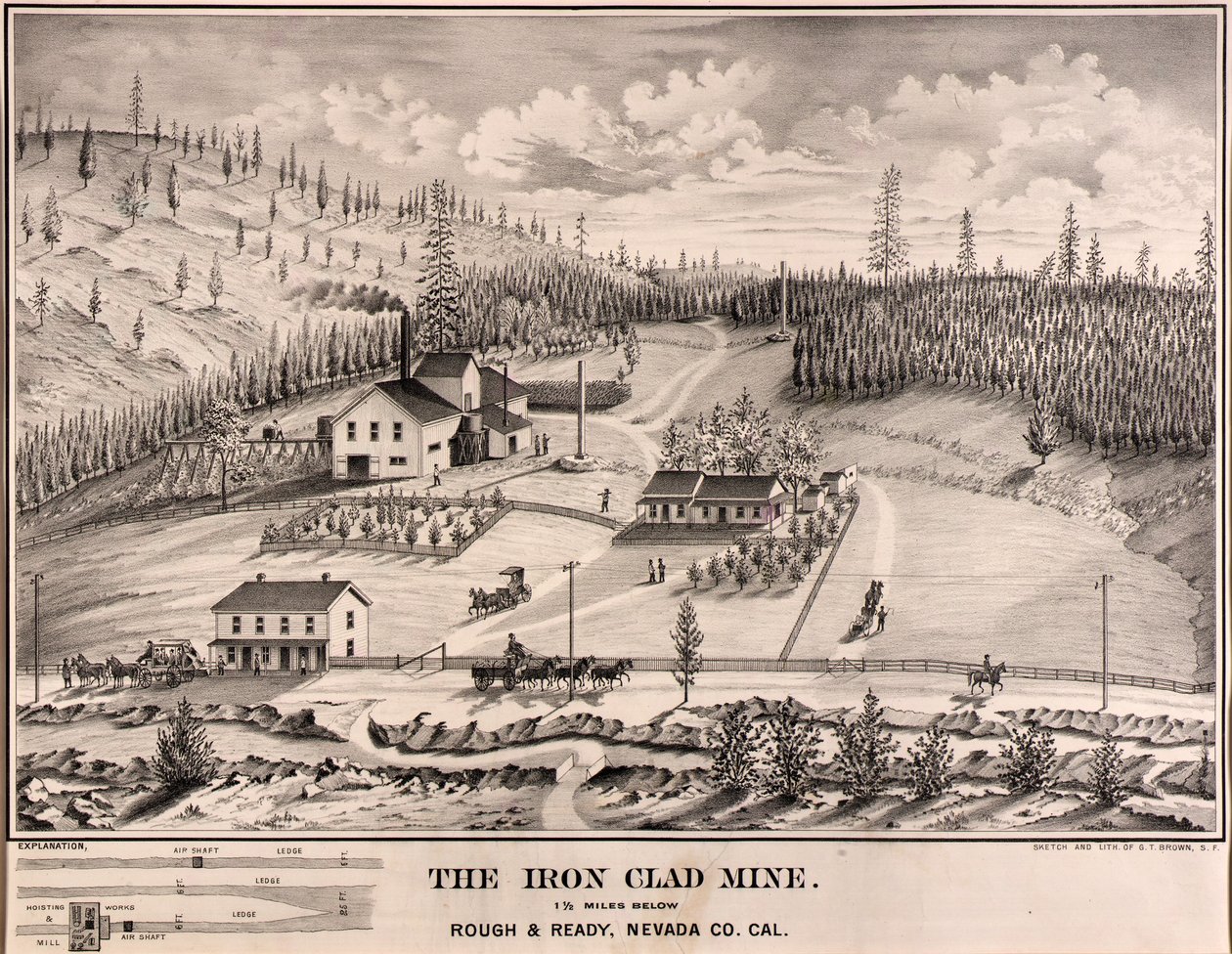 The Iron-Clad Mine by Grafton Tyler Brown