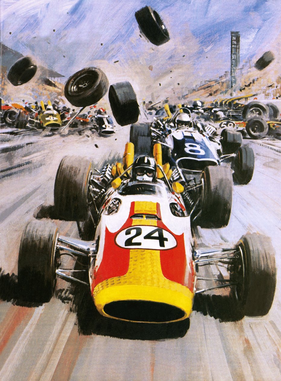 Graham Hill by Graham Coton