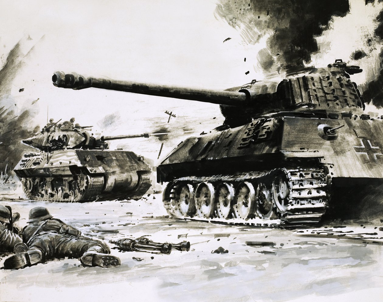 Tanks in the Streets by Graham Coton