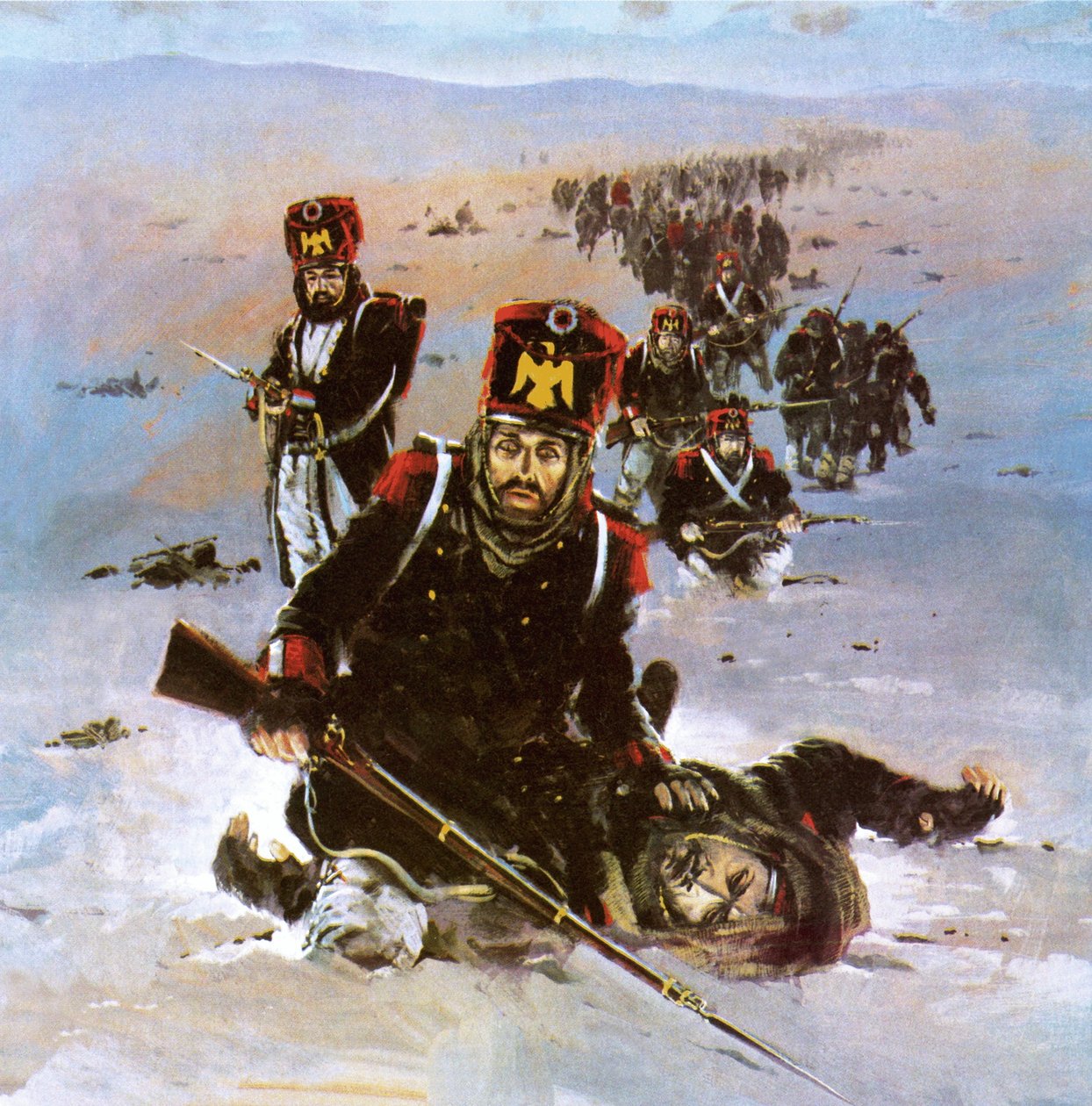 The French Retreat from Moscow in 1812 by Graham Coton
