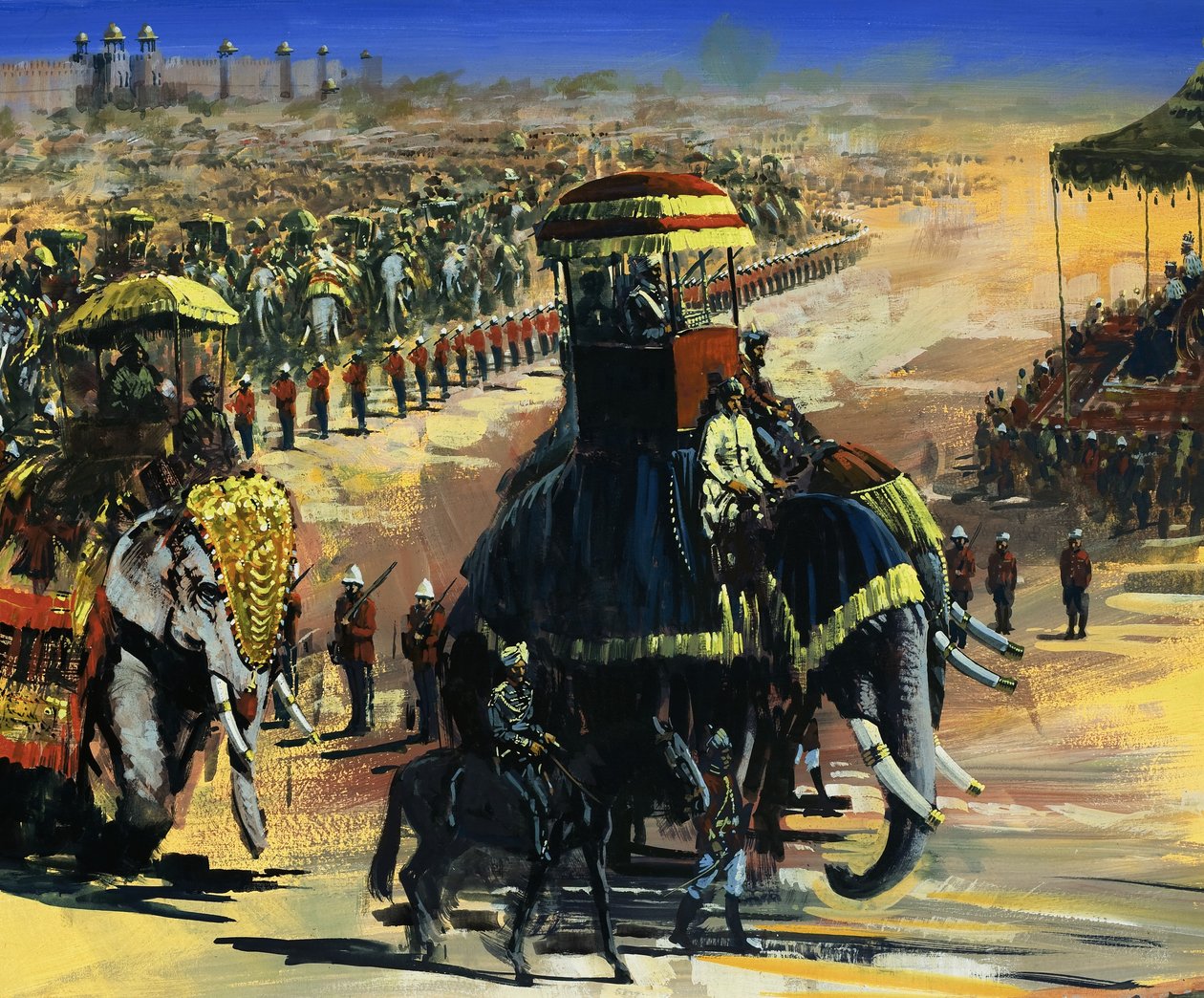 The Last Great Durbar in June 1911 by Graham Coton