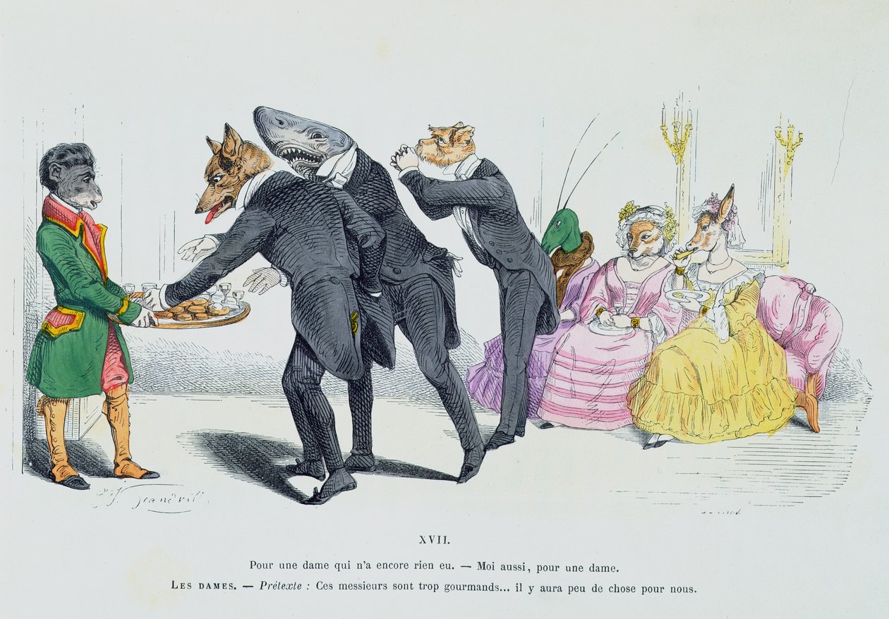 These gentlemen are so greedy... by Grandville