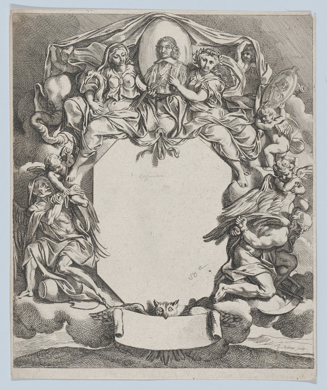 Portrait of Pierre Séguier, 1672 by Gérard Audran