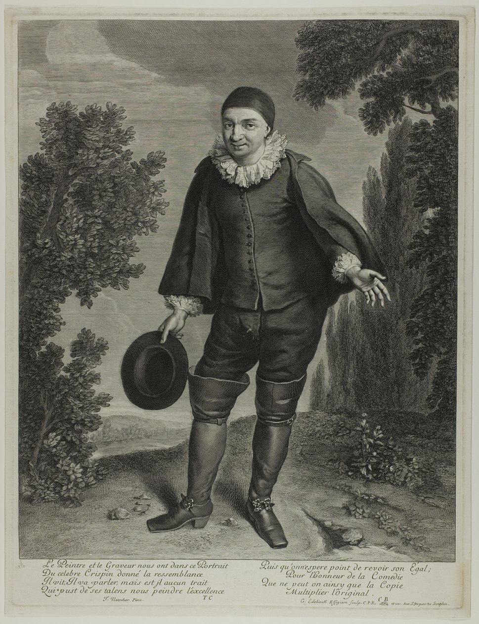 Crispin by Gérard Edelinck