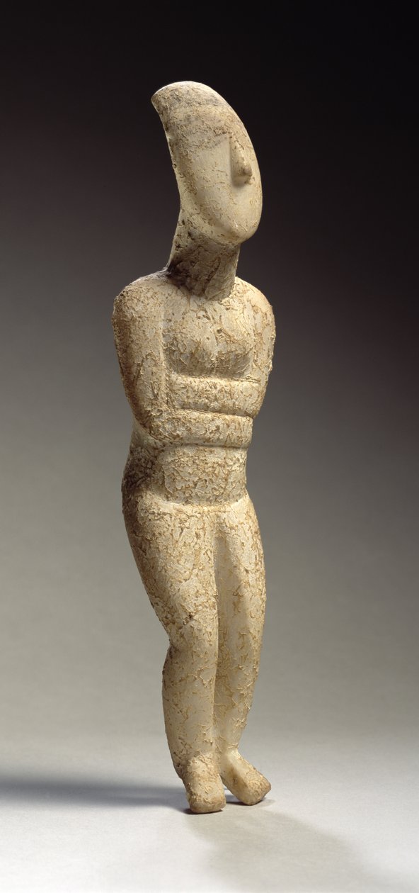 Cycladic Figure, Early Spedos, c.2700 BC by Greek