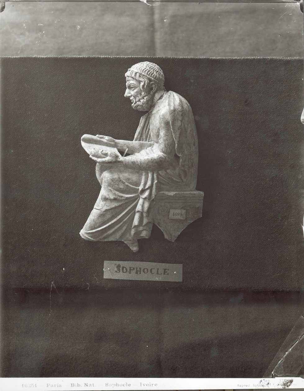 Sophocles Reading by Greek