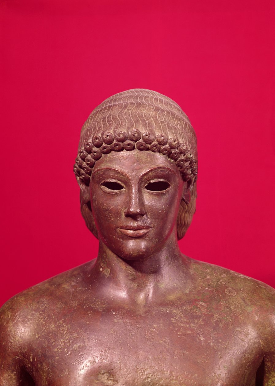 The Apollo of Piombino (detail) by Greek