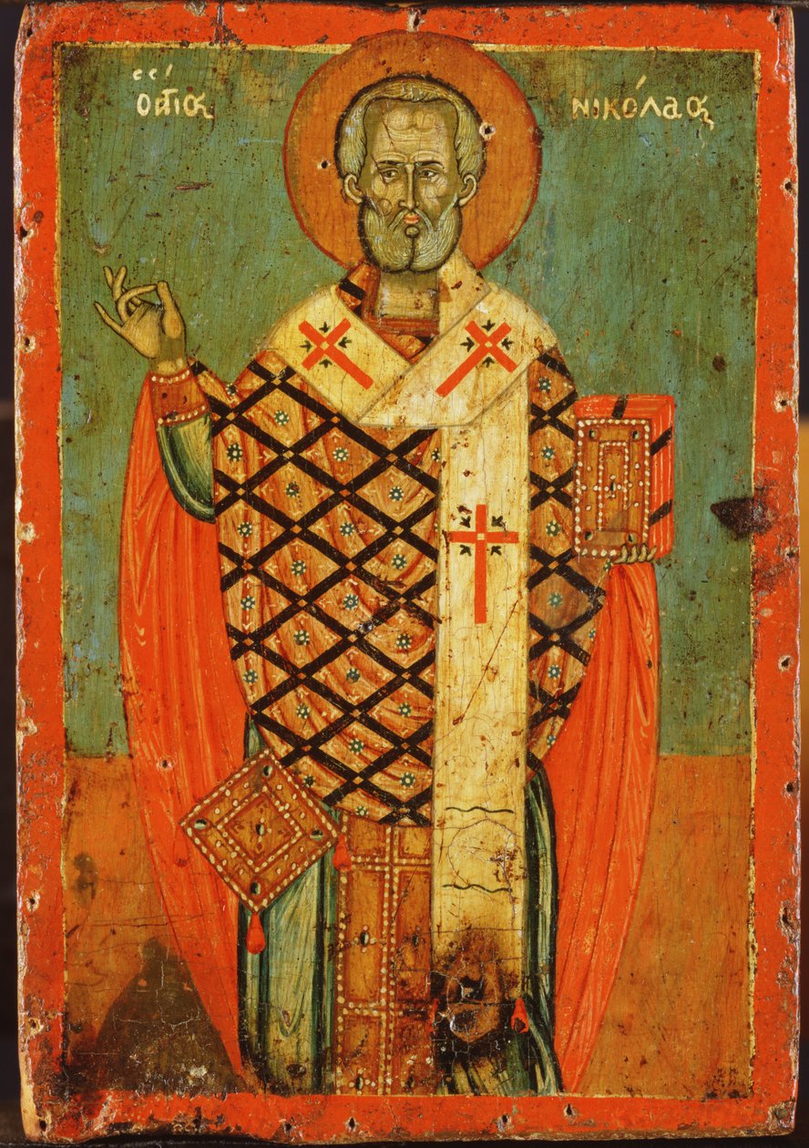 Saint Nicholas by Greek School