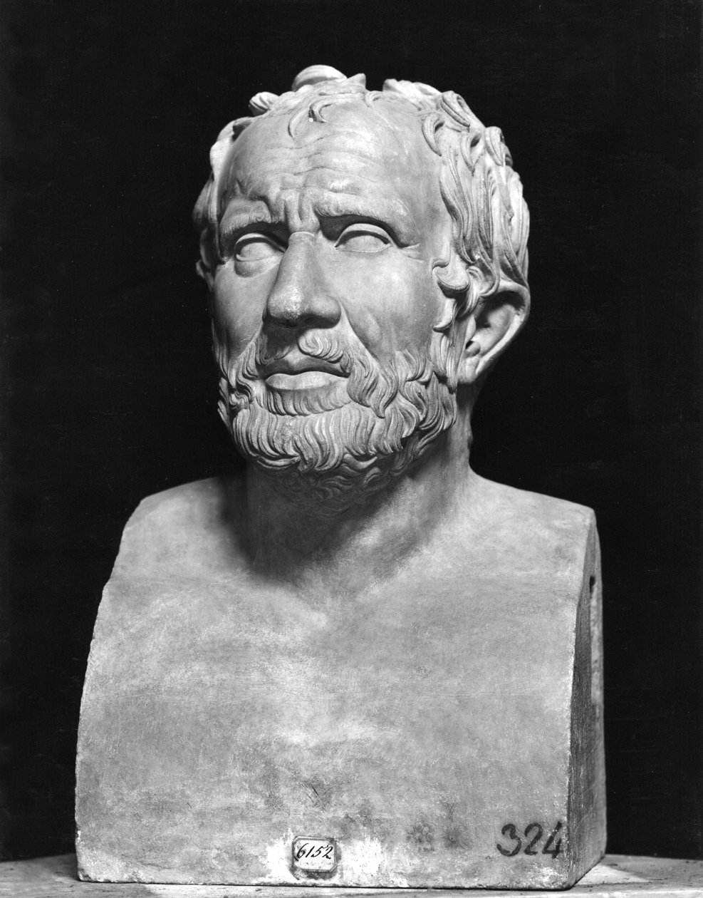Bust of Zeno of Citium (c.335-c.264 BC) by Greek