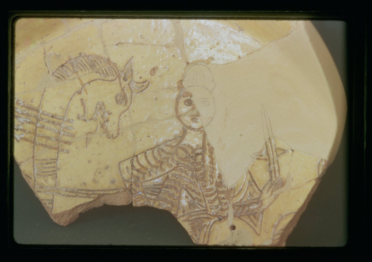 Digenis Akritas and Dragon by Greek School