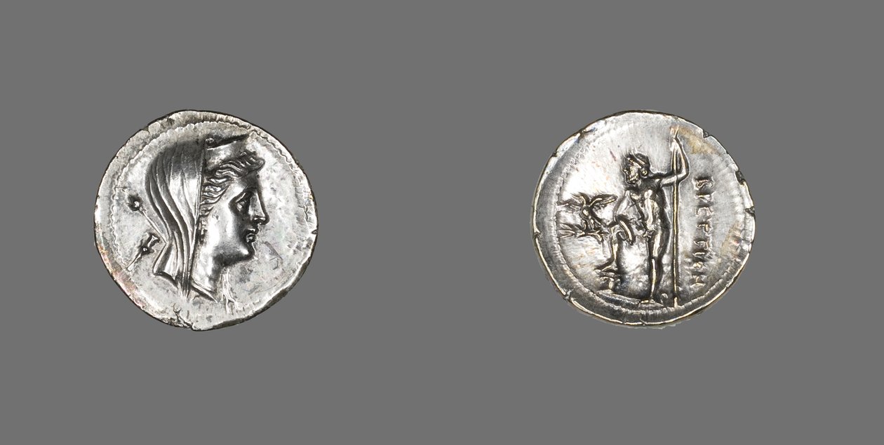Drachm depicting the Nymph Amphitrite by Greek School