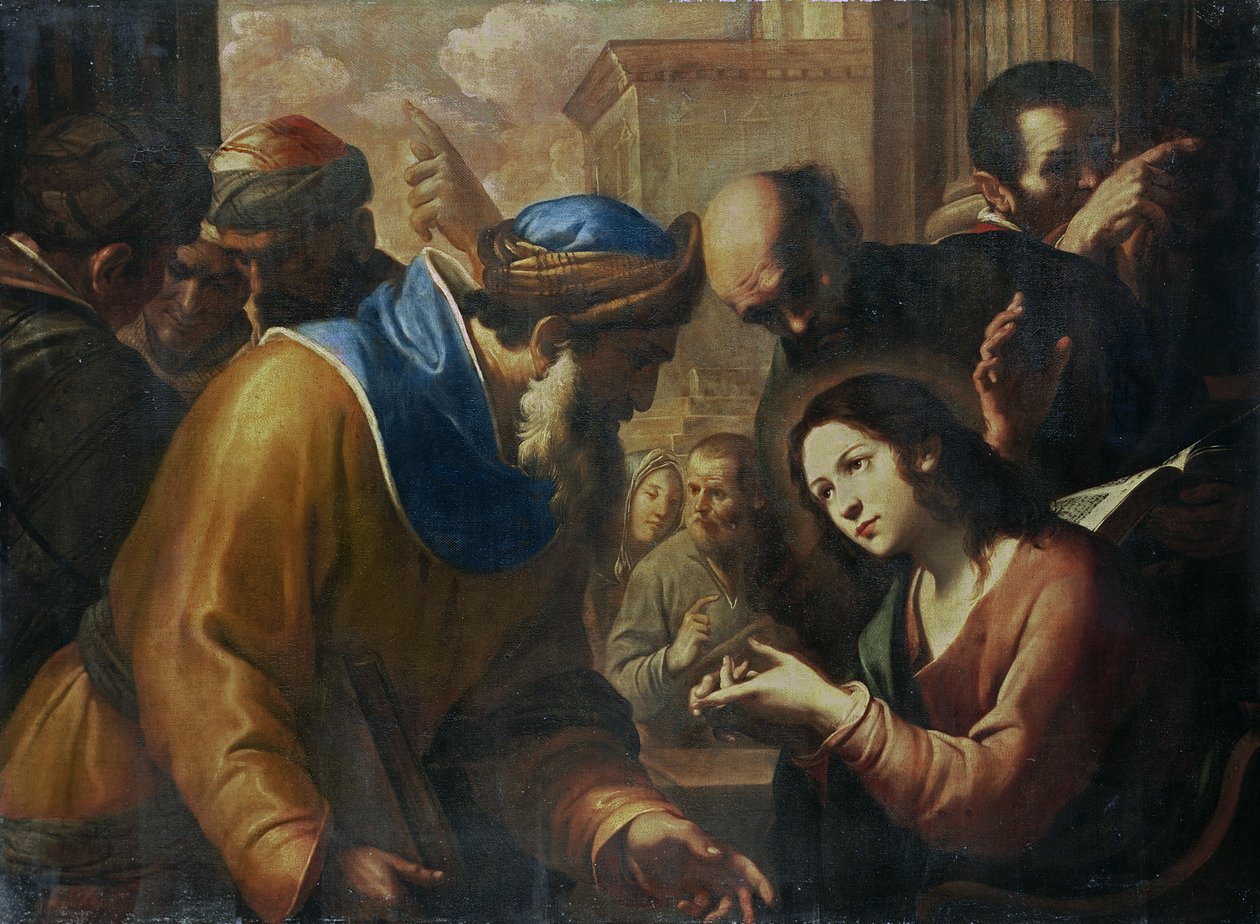 Christ Disputing with the Doctors by Gregorio Preti