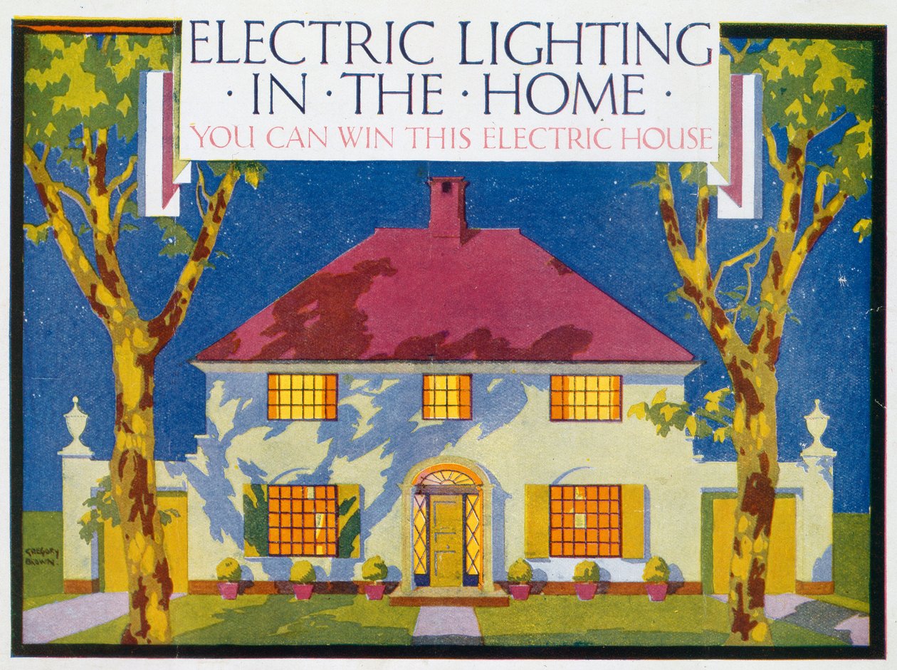 Electric Lighting in the Home, 1910 by F. Gregory Brown