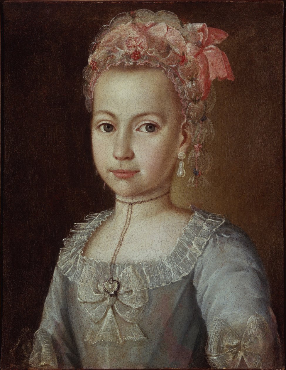 Portrait of Anna Lermontova by Grigory Ostrovsky