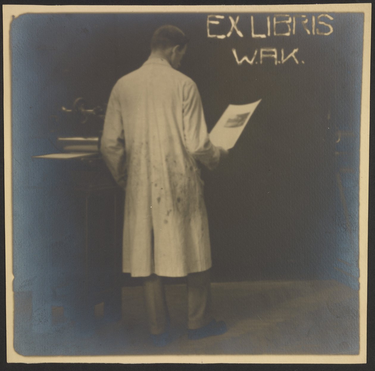 Book Plate for W.A.K. by Günther Krampf