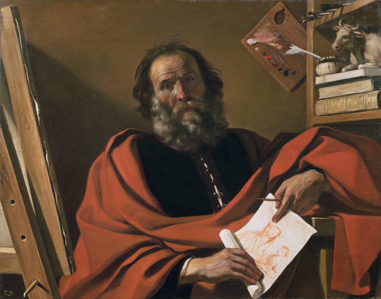 St. Luke by Giovanni Francesco Barbieri