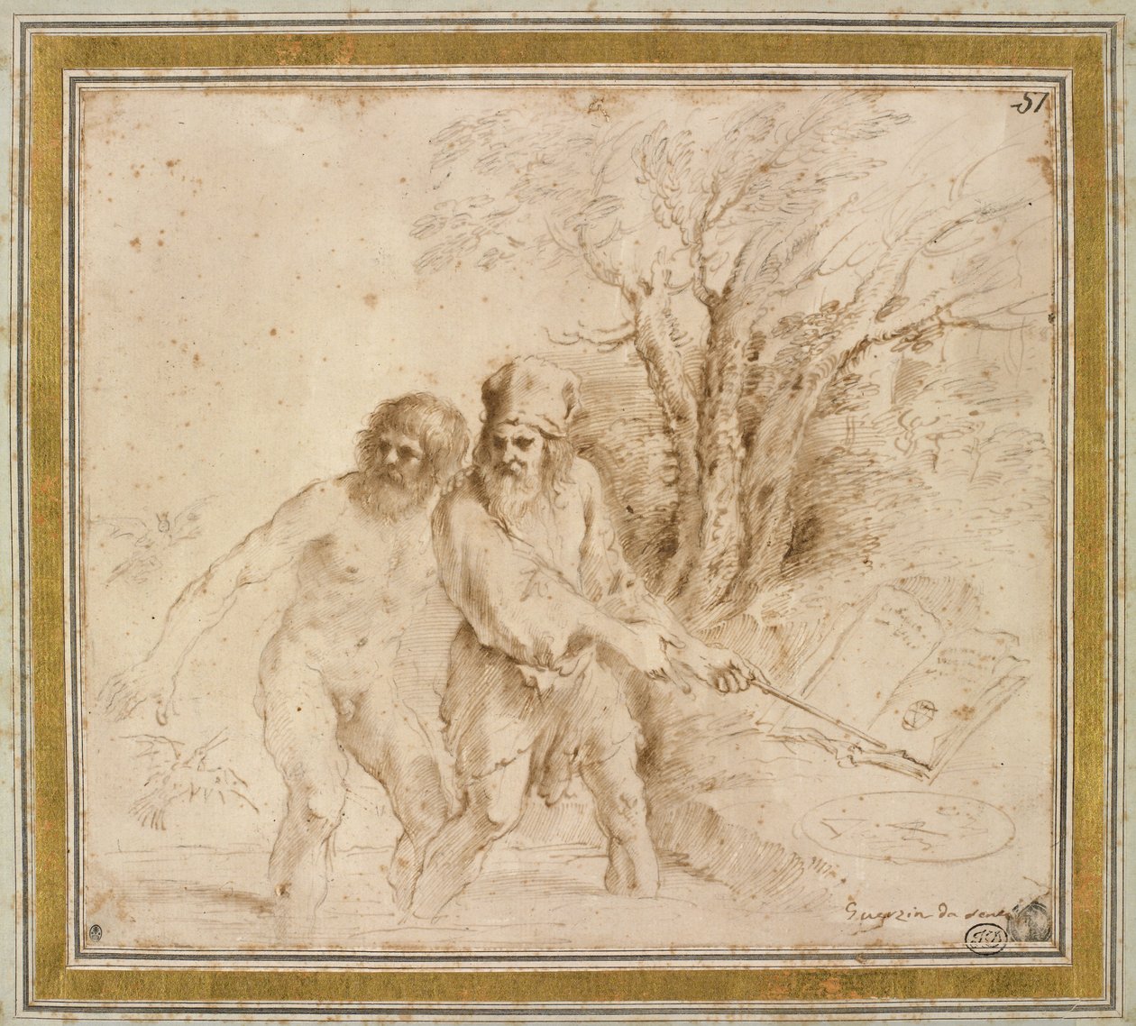 An Astrological Subject, 1640s by Giovanni Francesco Barbieri