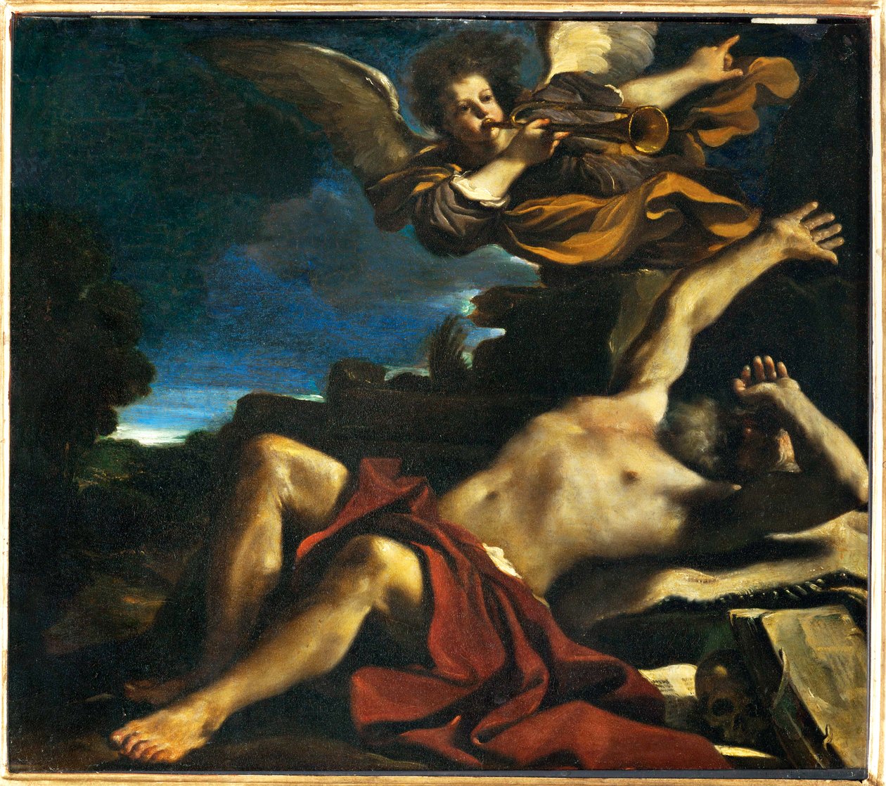The Vision of Saint Jerome by Guercino (1591 1666)