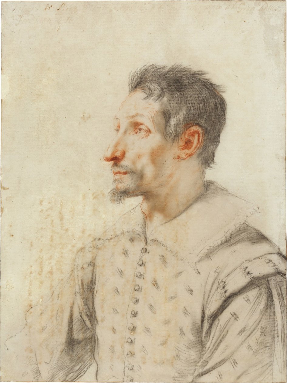 Guercino Self Portrait by Guercino