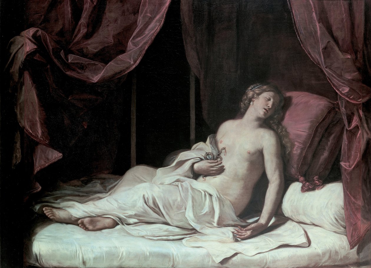 The Death of Cleopatra by Guercino