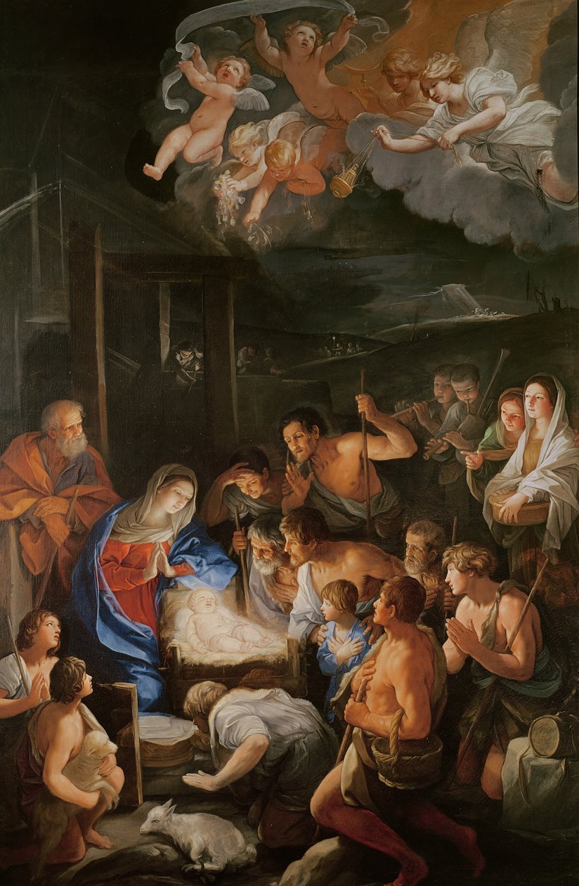 Adoration of the Shepherds by Guido Reni
