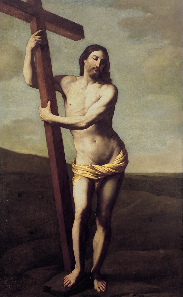 Christ Embracing the Cross by Guido Reni