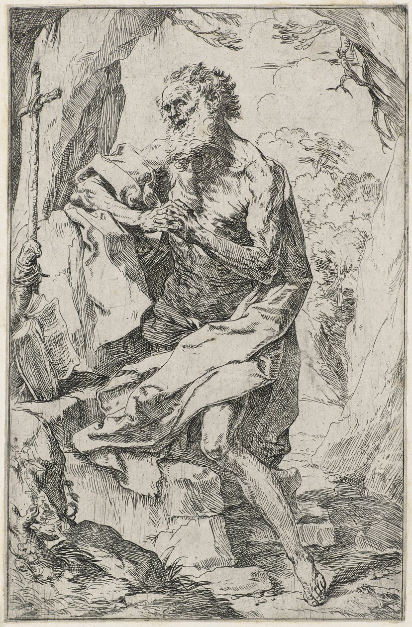 Saint Jerome by Guido Reni