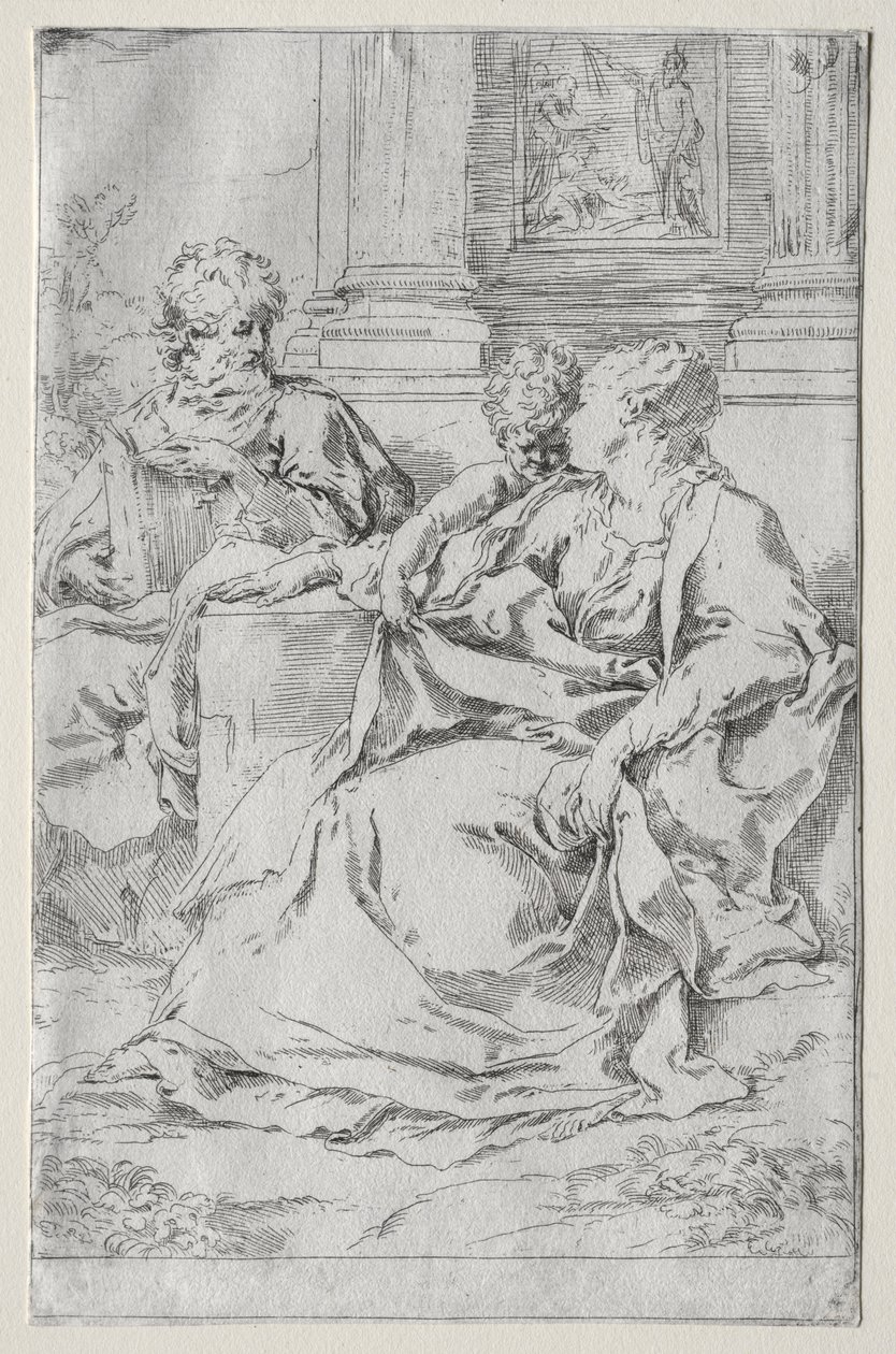 The Holy Family by Guido Reni