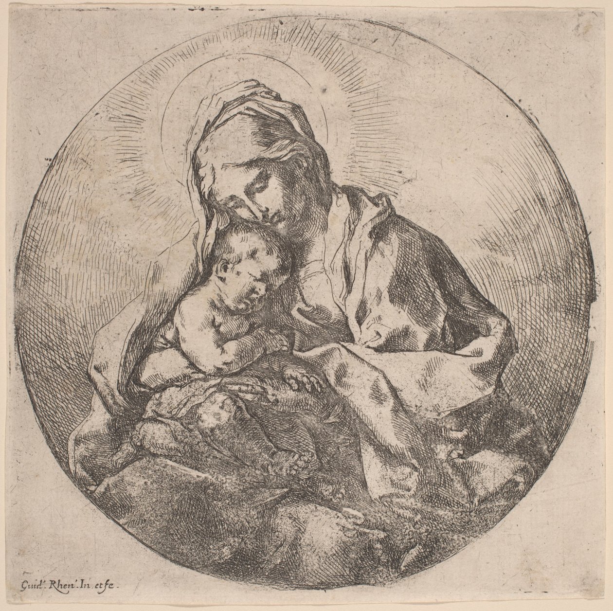 Virgin and Child by Guido Reni