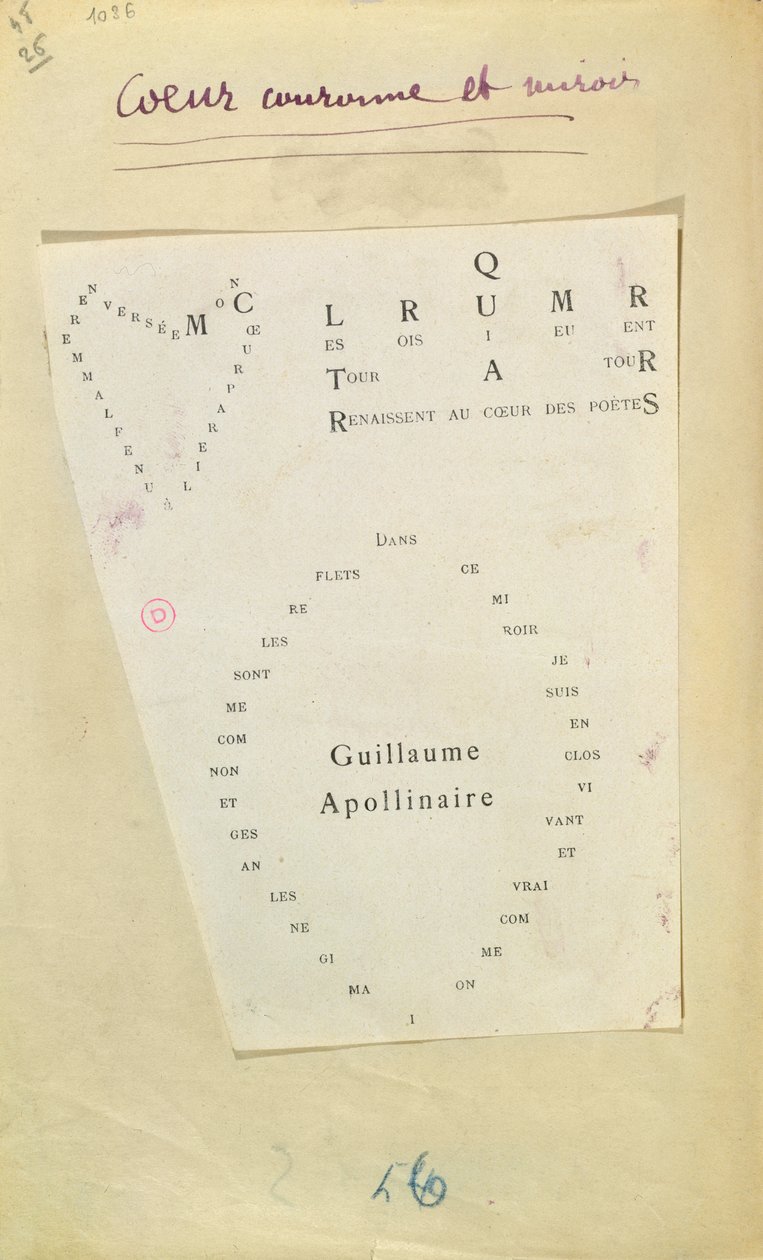 Cut-out page from 