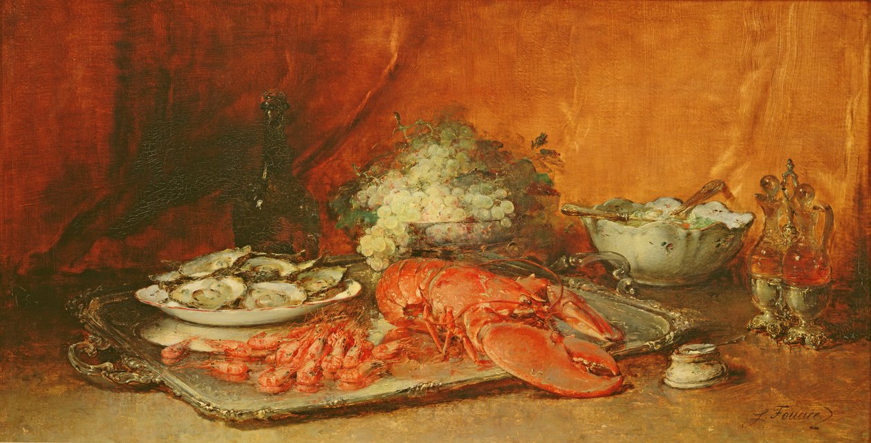 Luncheon of Lent by Guillaume Romain Fouace