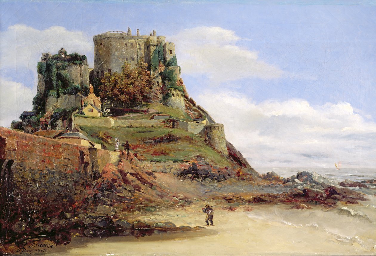 View of Jersey, 1883 by Guillaume Romain Fouace