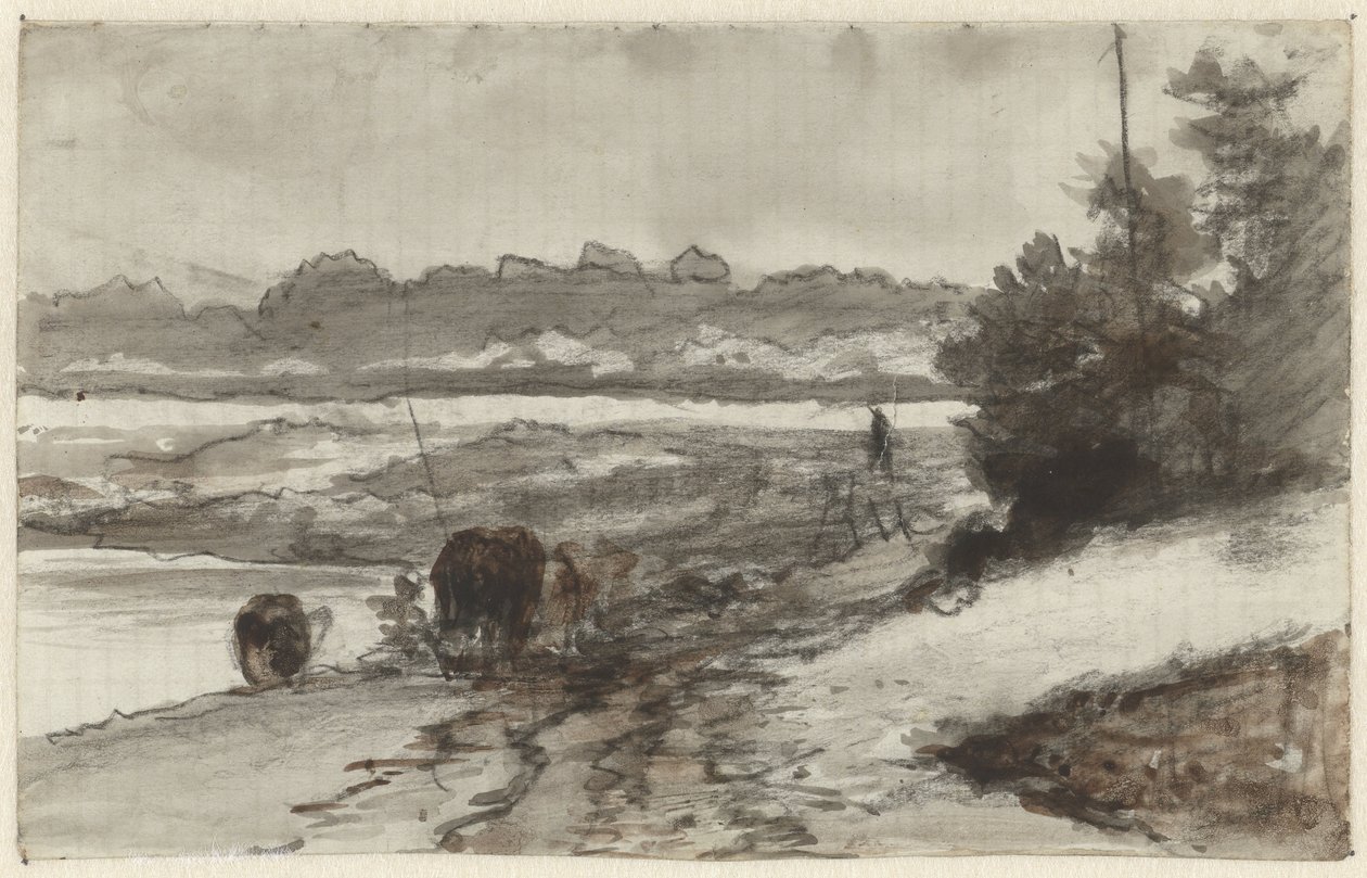 Landscape by Guillaume Anne van der Brugghen