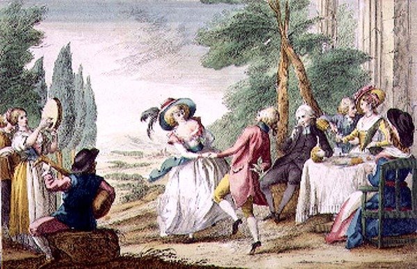 Florentine Games, the Dance by Guiseppe Piattoli