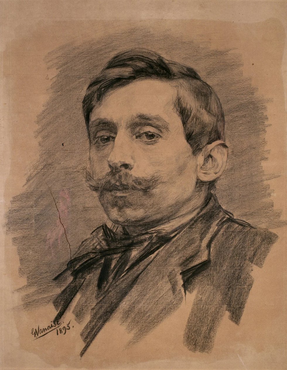 Self-portrait by Gustaaf Vanaise