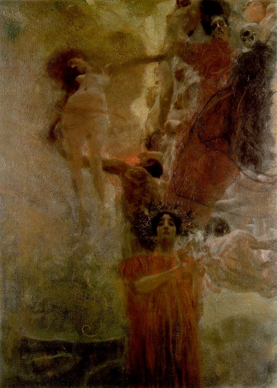 Allegory of Medicine (draft), 1897-98 by Gustav Klimt