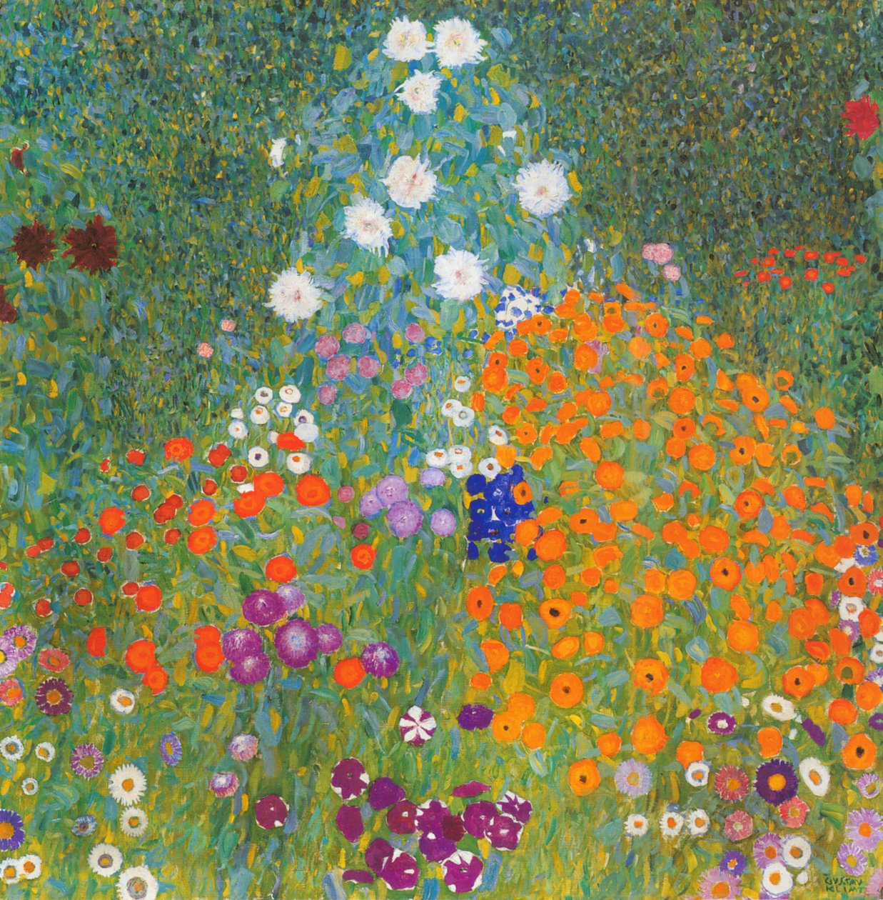 Farm Garden by Gustav Klimt