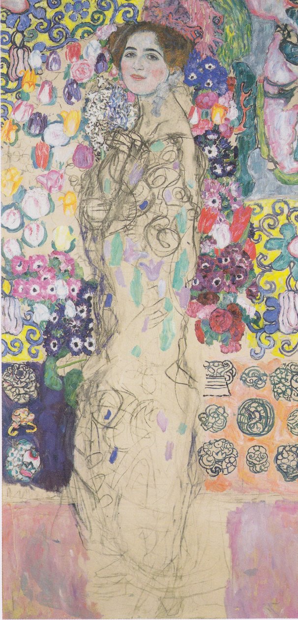 Portrait of Ria Munk by Gustav Klimt