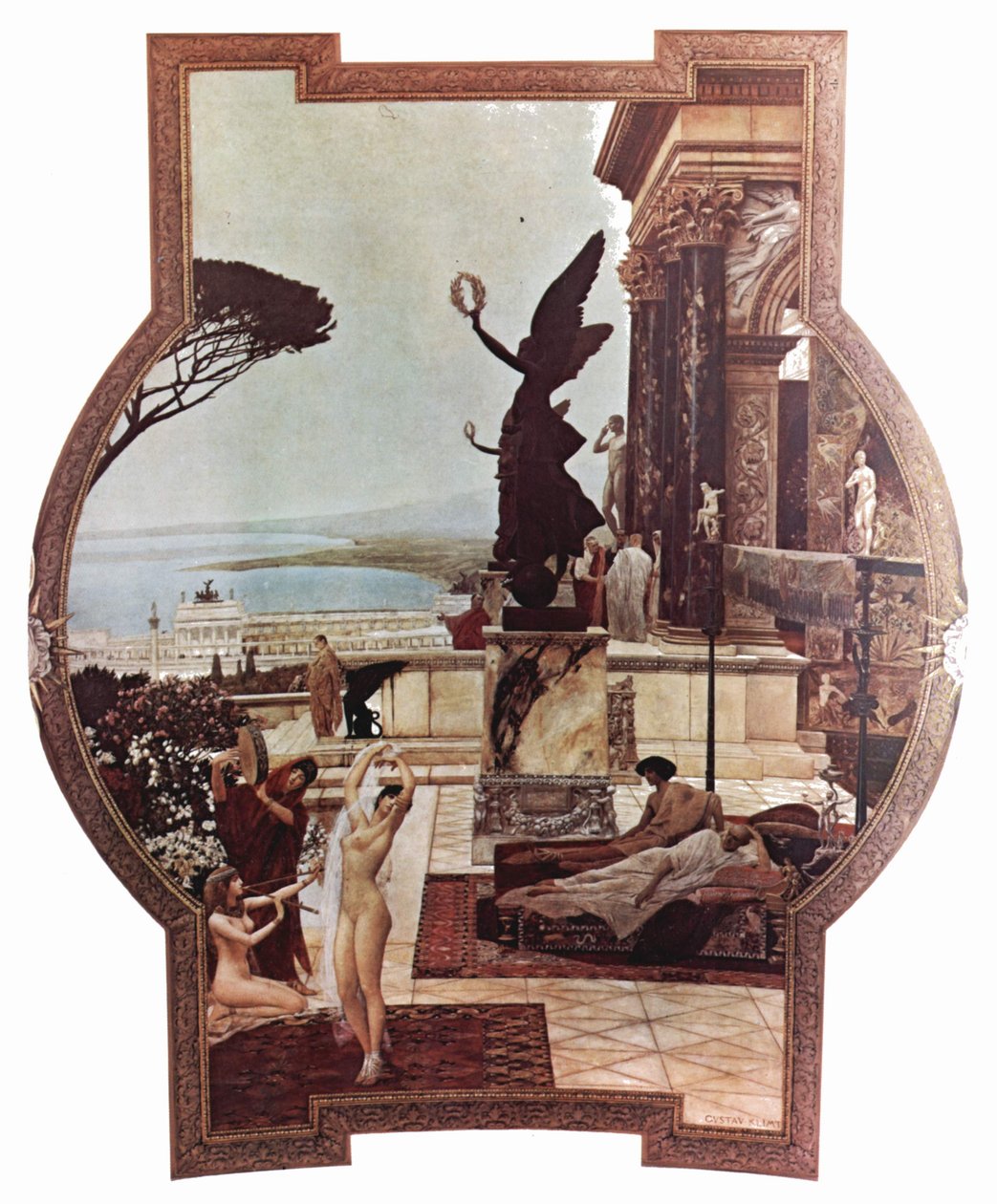 The Theater of Taormina by Gustav Klimt
